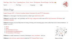 Desktop Screenshot of oddmuse.org